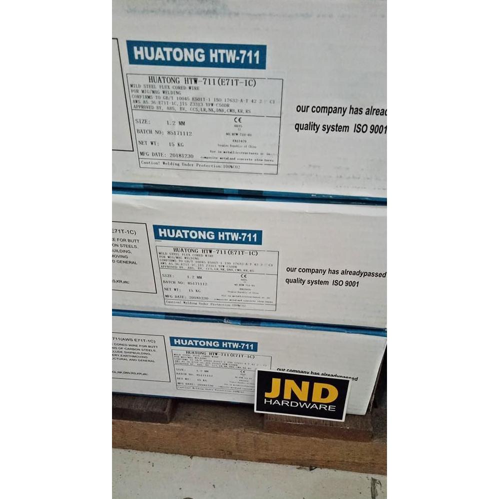 Promo Mig Wire Flux Cored E71T-1C 1,2 Mm Huatong Htw-711 / Kawat Las Co Cod