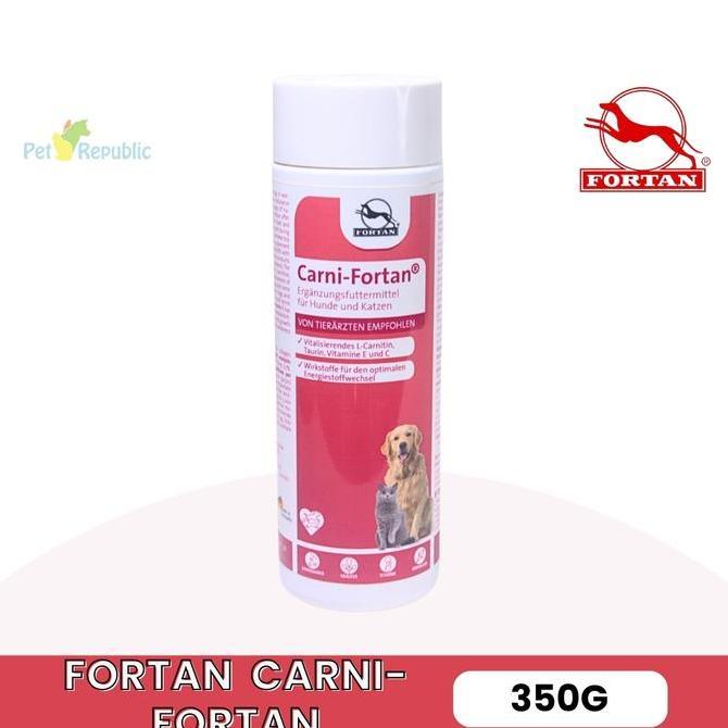 TERBARU - FORTAN Vitamin Kesuburan Anjing Carni Fortan 350g