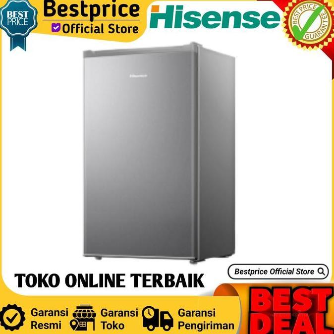 TERLARIS - KULKAS MINI PORTABLE HISENSE RR120D4IGN 90 LITER GARANSI RESMI 5 TAHUN