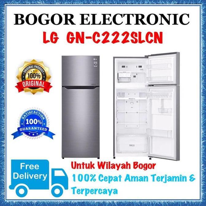 GN-C222SLCN LG GNC222SLCN KULKAS 2 PINTU KULKAS INVERTER LG KULKAS