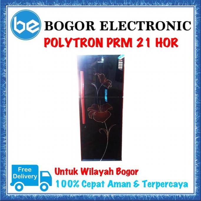 TERLARIS - KULKAS 2 PINTU | KULKAS POLYTRON | PRM21HOR | PRM 21 HOR | POLYTRON