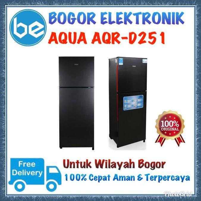 NEW AQUA KULKAS 2 PINTU | AQR-D251 | AQRD251 |