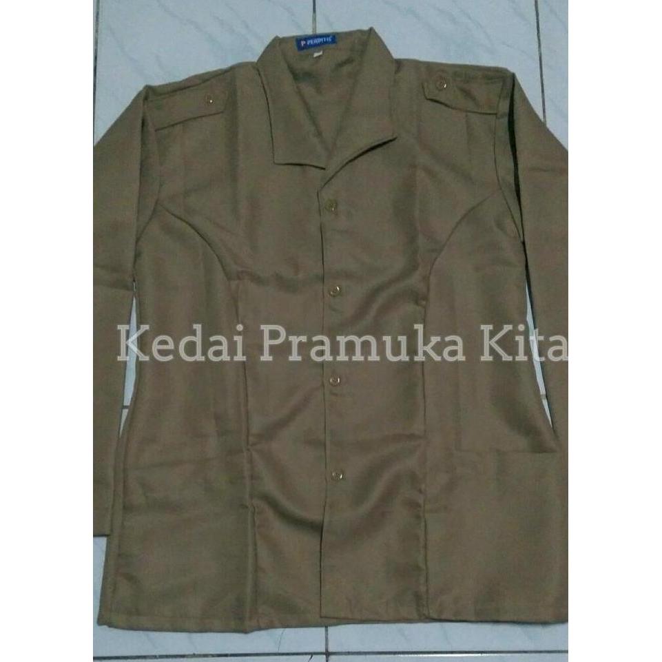 Baju pembina putri pramuka panjang | Baju pembina putri tangan panjang