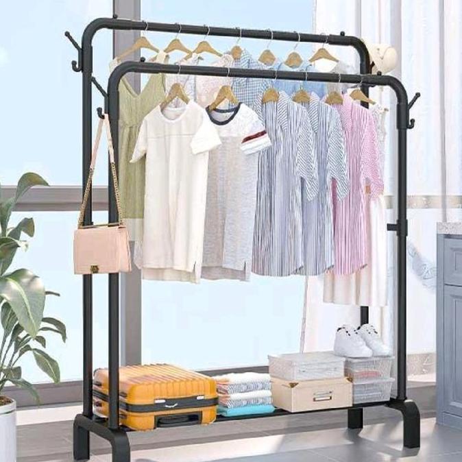 NEW Rak Gawang/Gantungan Baju Gawang/Jemuran Baju Gawang/Stand Hanger Gawang Besi/Rak Gawang Besi/Je