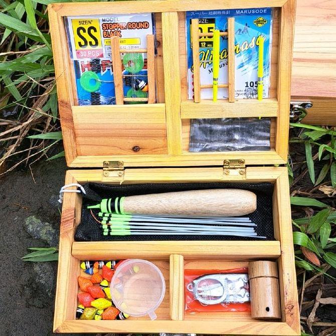 Full Set Joran Tanago Microfishing Sesuai Foto - Joran Microfishing SetBox Lengkap