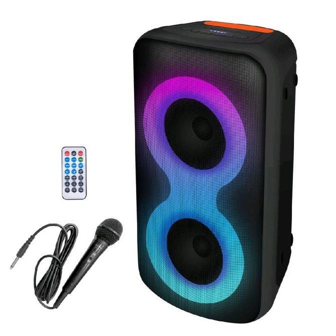 Speaker Bluetooth portable F-4295 Super Bass Extra Trable MP3/MP4 RADIO FM Led Wireless