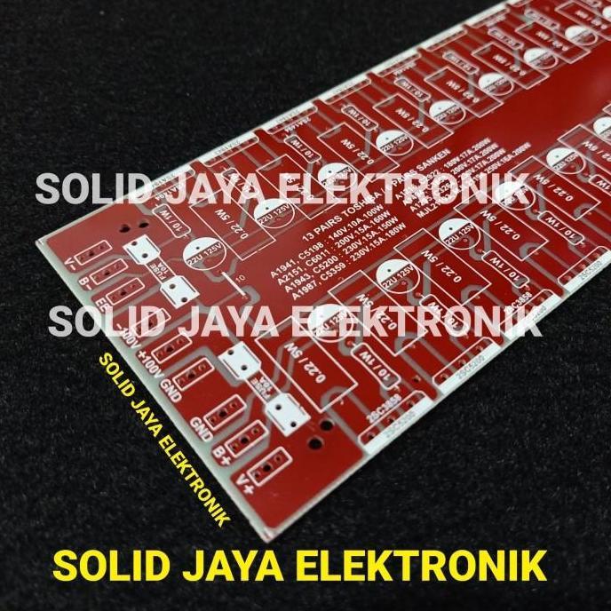 PCB FINAL TR TOSHIBA SANKEN XL13 XL-13 PLATINUM FIBER TRANSISTOR XL