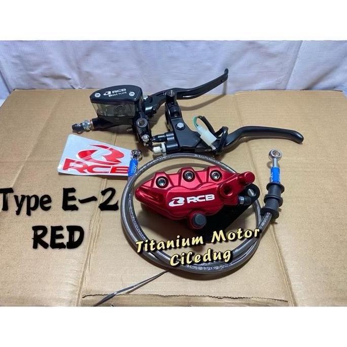 Paketan Master Rem Rcb 1set Kaliper Rcb Selang Rem Rcb Semua Motor