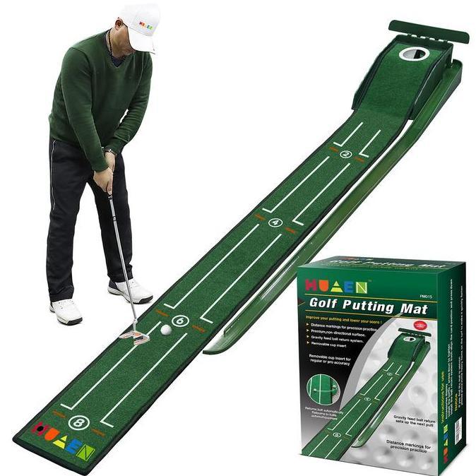 Golf Putting Carpet Alas Karpet Latihan Putting Indoor