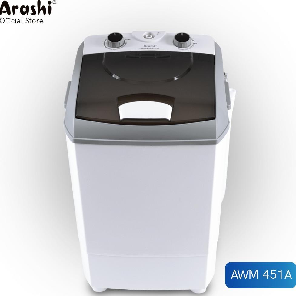 Arashi Mesin Cuci 1 Tabung Otomatis AWM 451A
