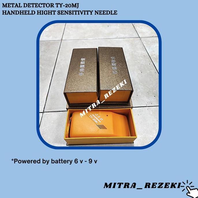 TERMURAH - METAL DETECTOR TY-20MJ Handheld hight Sensitivity Needle
