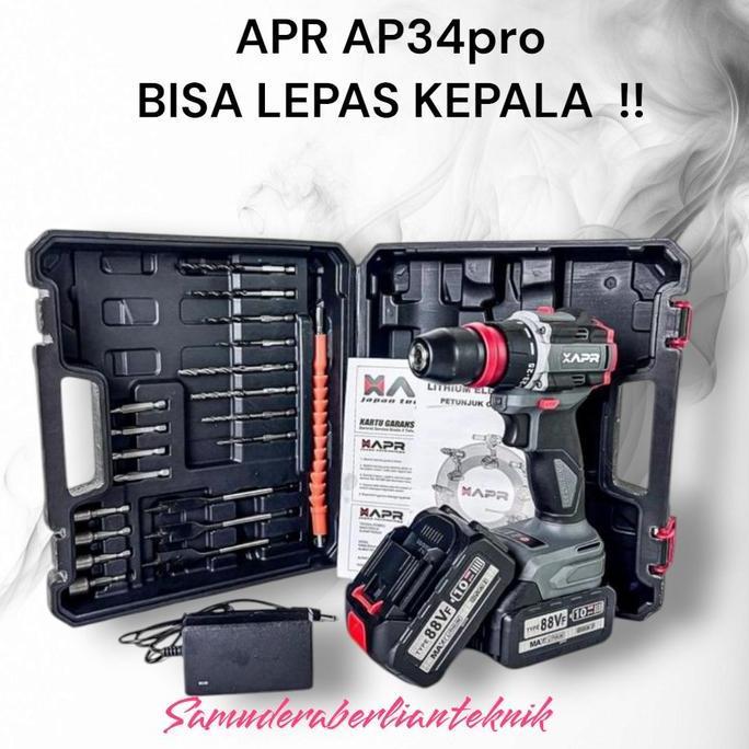 BOR CORDLEES APR AP34 PRO 2 BATERAI
