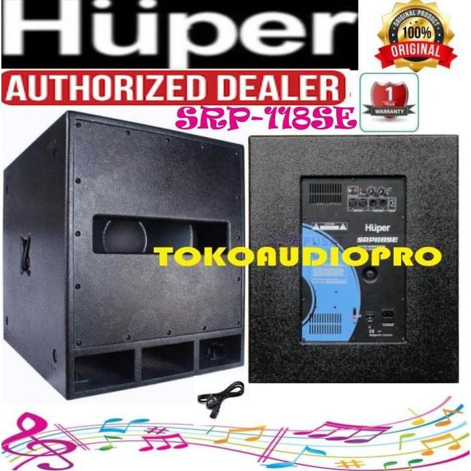 Bnr Subwoofer Huper Srp118Se 18-Inch Aktif Subwoofer Original Huper