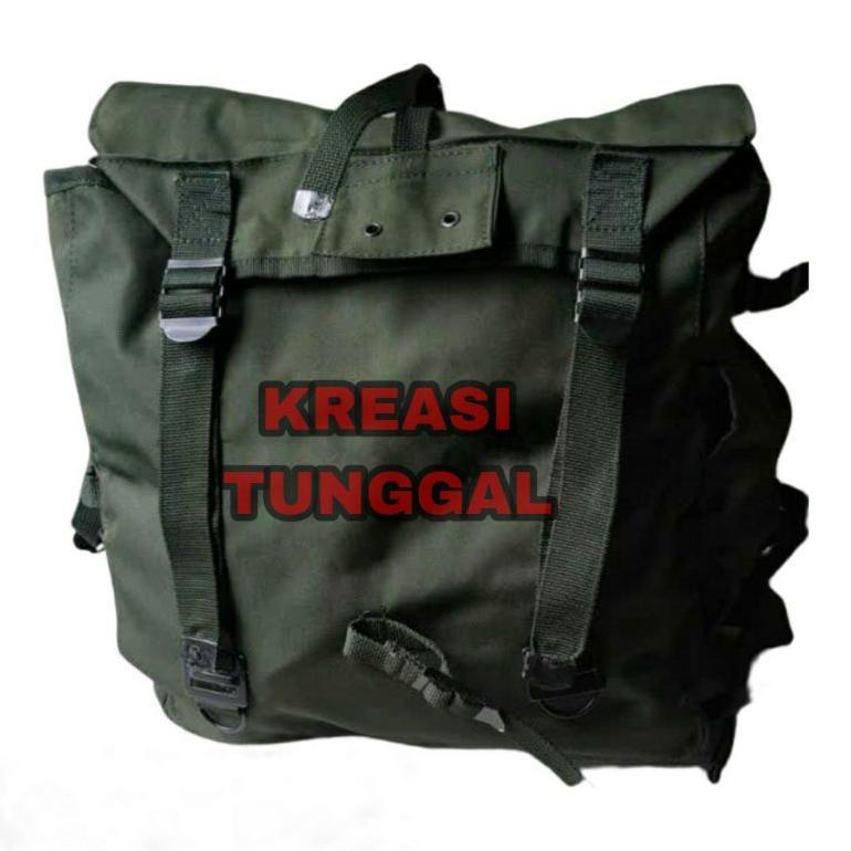 Tas ransel Hijau Army RPK 01/ransel pendidikan ijo tni/polri/tas T45 model jatah standar tni polri