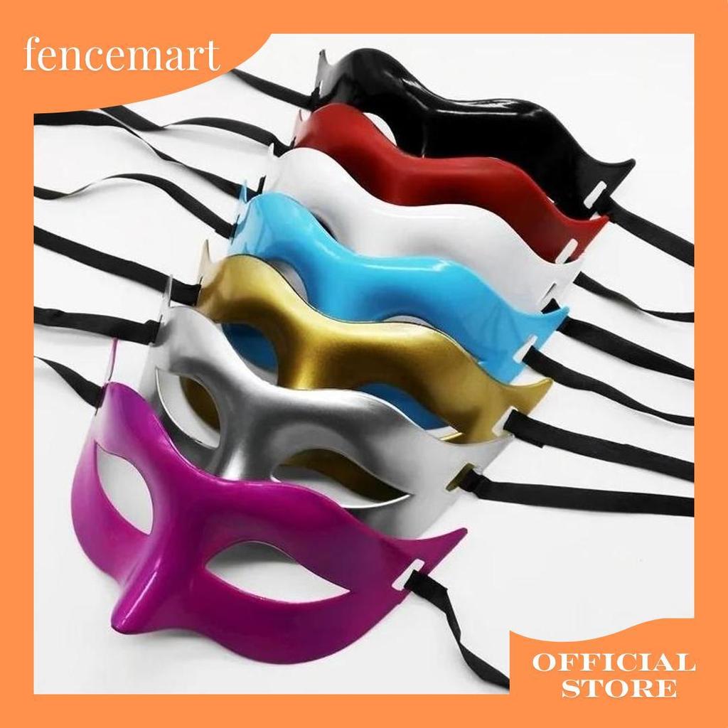Topeng Mata Masquerade Setengah Wajah / Topeng Pesta / Topeng Wanita / Topeng Pria Promo Puncak