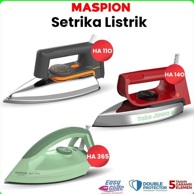 SETRIKA MASPION HA 390/SETRIKA MASPION HA 390 Model Clasic