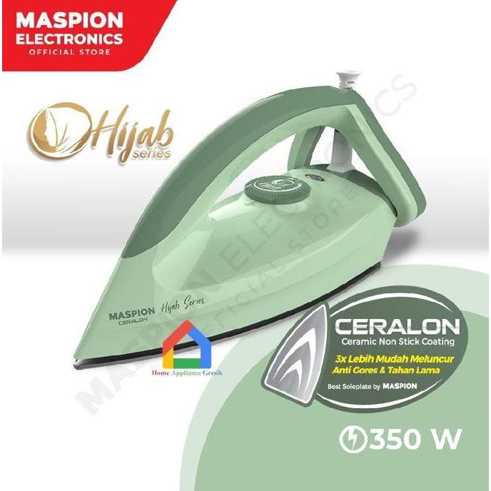 Setrika Maspion HA 365 Automatic Iron Setrika Hijab / Gosokan Maspion HA365
