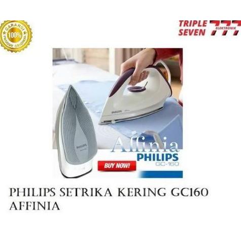 Setrika philips GC 160 Affinia philips setrika kering gc-160
