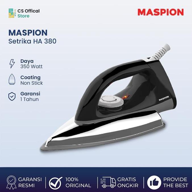 MASPION AUTOMATIC IRON SETRIKA HA-380 | Setrika MAspion HA 380