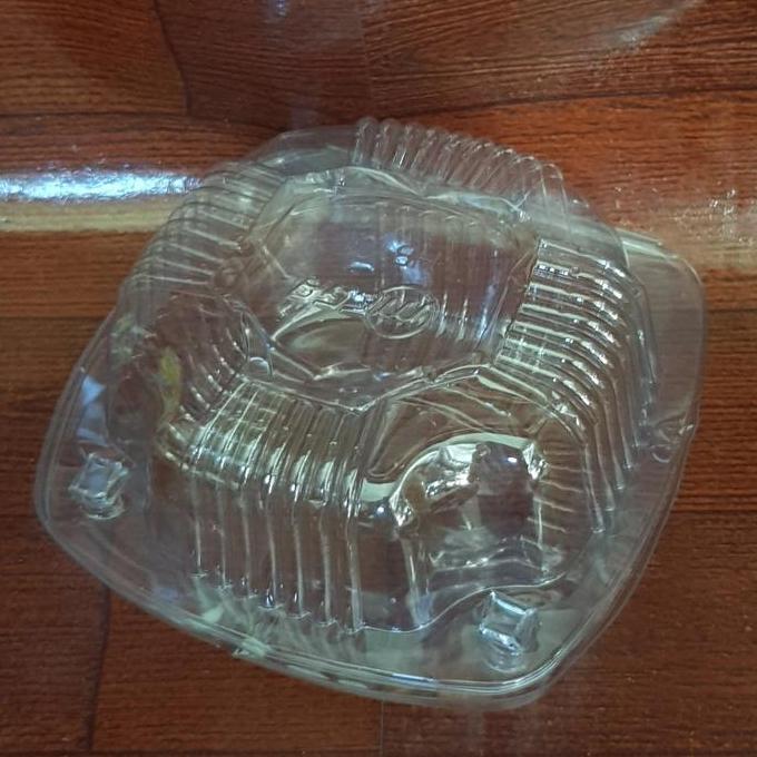 Plastik Mika Burger Mega HB 01 isi 50pcs / Mika Donat / Roti