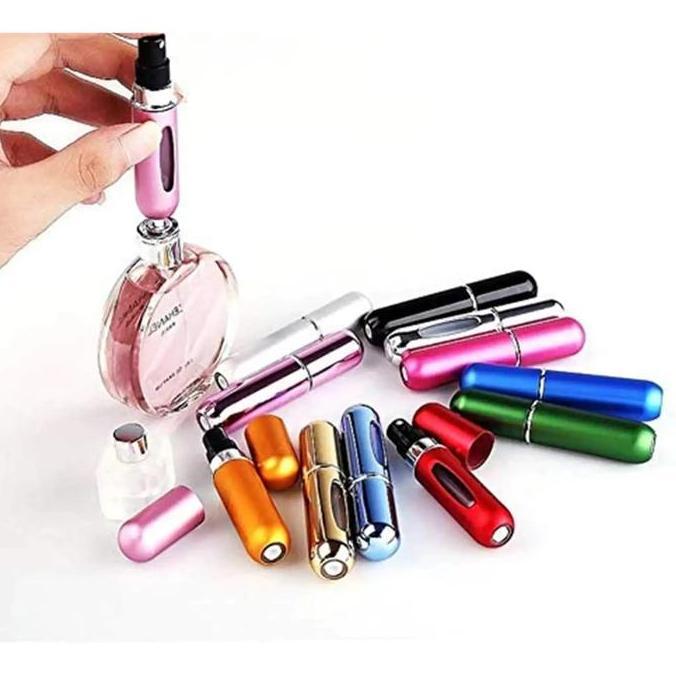 Botol Parfum Refill 5ml Botol Parfum Isi Ulang Botol Parfum Travel 5ml Plastic Glass Aluminium