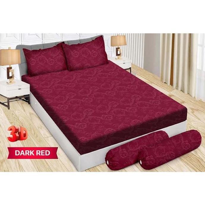 Bonita - Sprei King 180X200 Bonita Polos Emboss - Seprei Polos Bonita