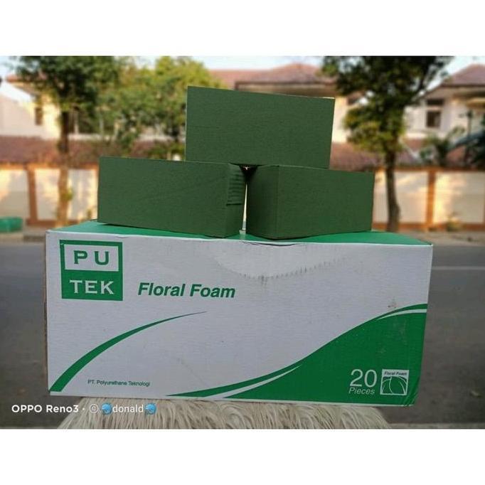 oasis basah putek 547 busa bunga basah oasis basah busabungaasli