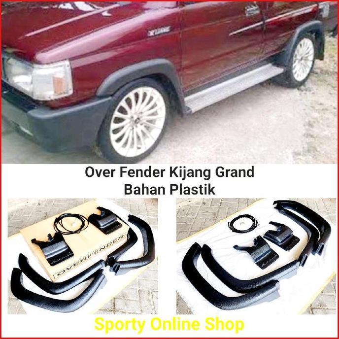 N Over Fender Kijang Super Kijang Grand Kijang Jantan Bahan Plastik Abs Aksesoris