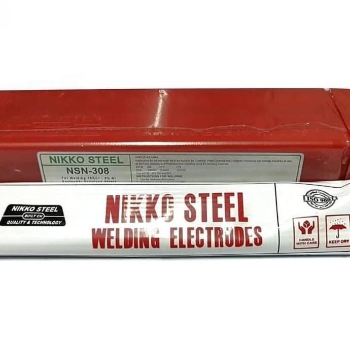 Promo Kawat Las Nikko Steel Nsn 308 Dia. 4 Mm Elektroda Stainless Steel Cod