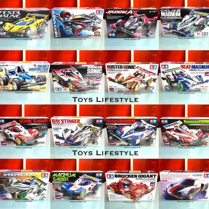 Mainan Rakit Mobil Tamiya Mini 4WD (ORIGINAL) IQB