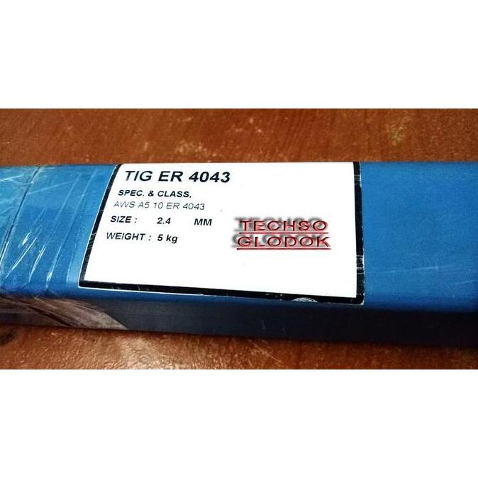 Promo Denki Er4043 Kawat Las Alumunium Tig/Argon Cod
