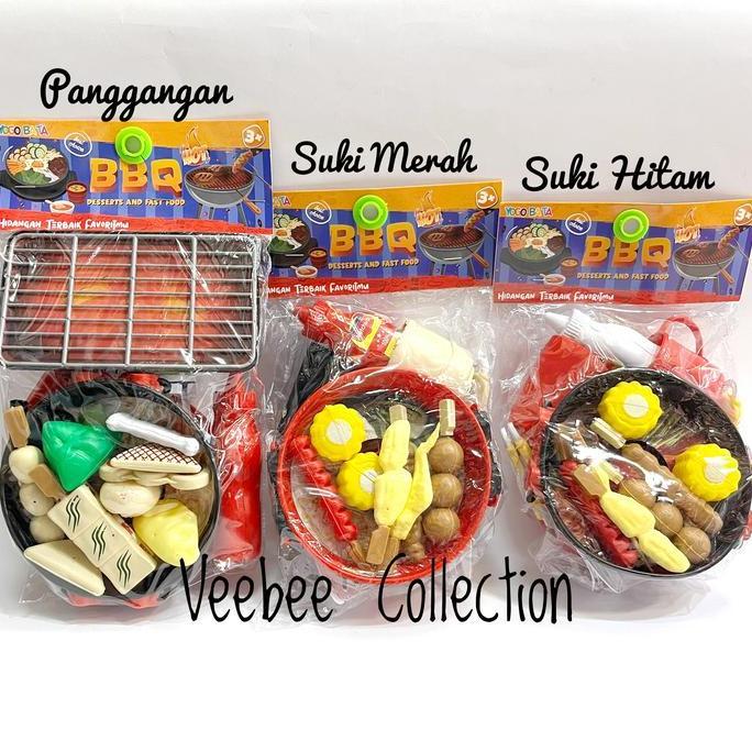 ```````] Mainan masak BBQ Suki /mainan masak masakan panggangan suki