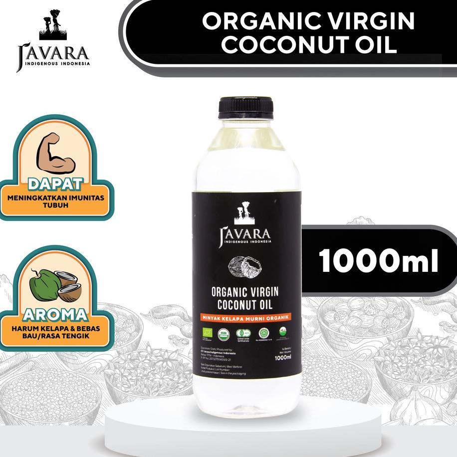 Javara Organic Virgin Coconut Oil Minyak Vco Minyak Kelapa Murni 1 Ml