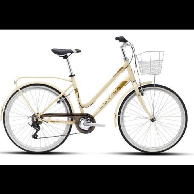 Promo Sepeda Mini Keranjang Alloy 26 Polygon Lovina COD