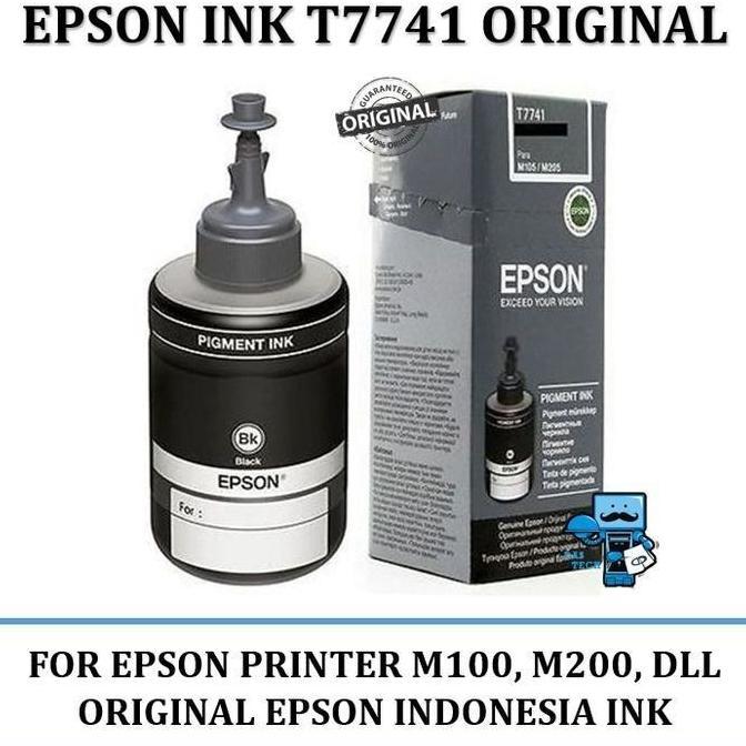 Tinta Epson T7741 Black - U/ Printer M200
