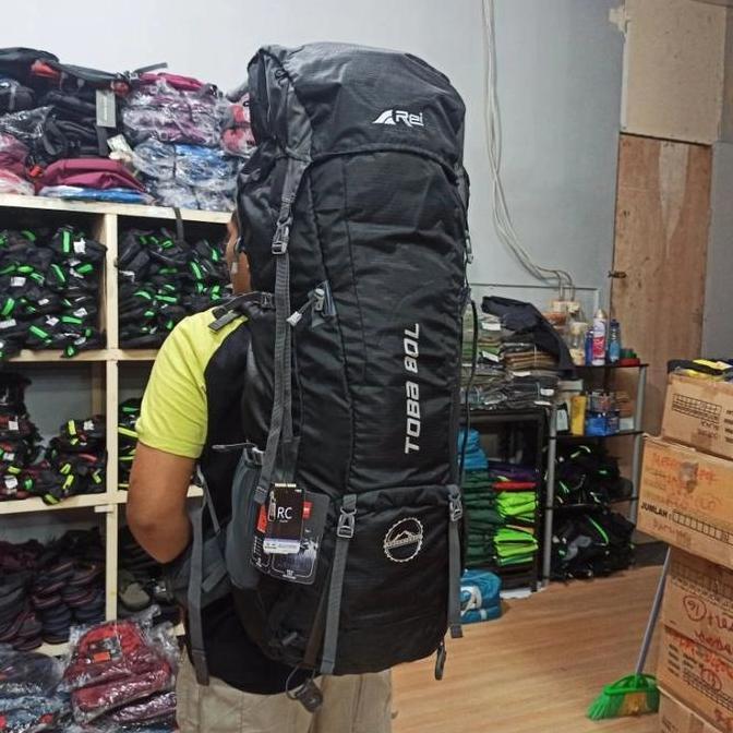 Tas Carrier Rei Toba 80L Original Arei Carrier Toba Original 100%