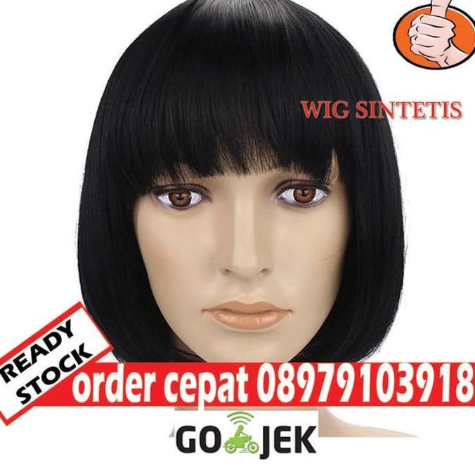 WPALSU WIK SINTETIS WBOBS RAMBUT PALSU PENDEK ANIME