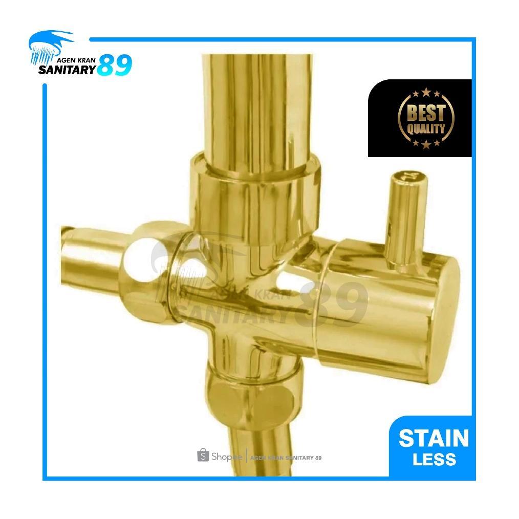 TIANG SET SHOWER GOLD/SHOWER SET TIANG GOLD/SHOWER CLOUMN GOLD/SHOWER KAMAR MANDI GOLD Shower set