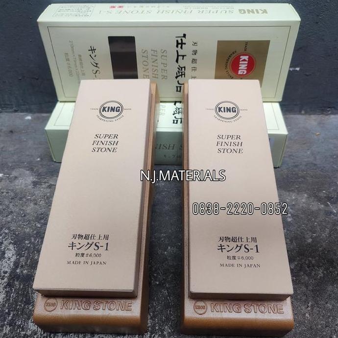 Batu Asahan Grit 6000 KING DELUX STONE Asahan Pisau Terbaik