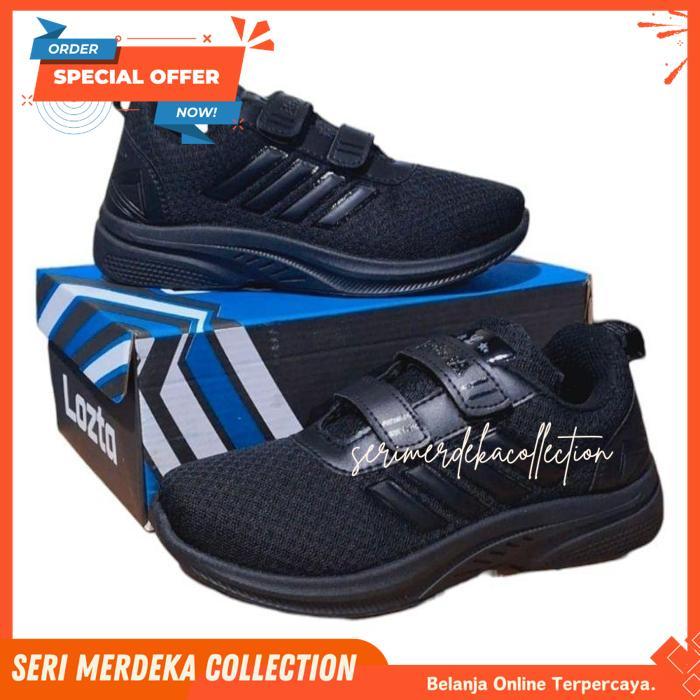 LOZTA SEPATU ANAK SEKOLAH TK SD LAKI LAKI PEREMPUAN SIZE 30 38 TERBAIK