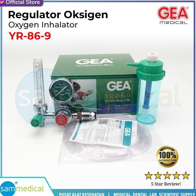 Gea Regulator Oksigen /Regulator Oksigen Medis