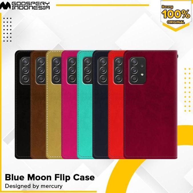 DF99 - Samsung Galaxy A52s - Goospery Bluemoon Flip Cover Wallet Case