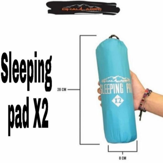 Sleping Pad Dhaulagiri X2-Matras Angin-Matras Ul-Matras Camping Ringan