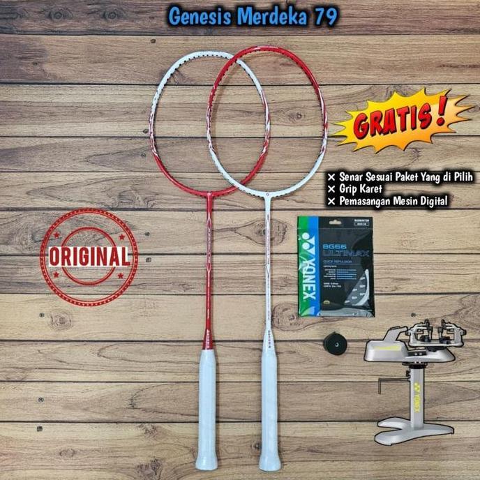Raket Badminton HIQUA HI-QUA GENESIS EDISI KEMERDEKAAN /Raket badminton Hiqua Genesis merdeka