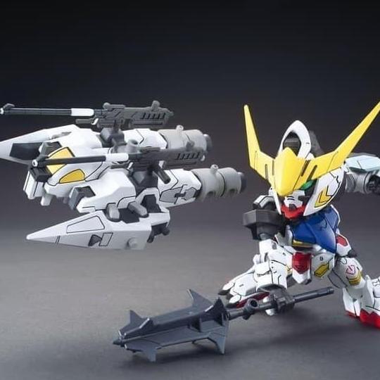 Bandai SD BB Gundam barbatos DX (set 7 bentuk) + long dis transport