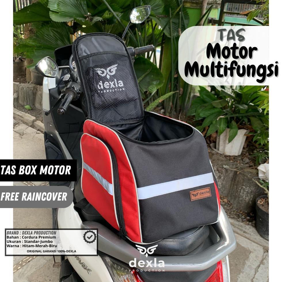 Tas Box Motor Touring Ojol Tas Motor Jumbo Ukuran Besar Free Raincover
