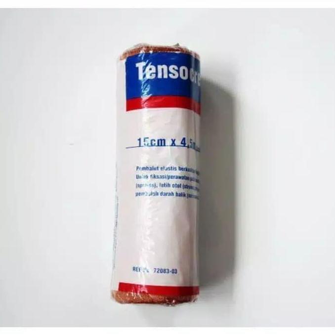 tensocrepe 15cm x 4,5m / perban elastis / perban coklat / perban kain AUL