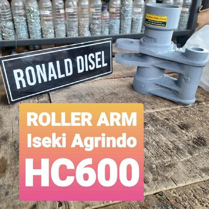 *****] HC600 Roller arm kepala kambing mesin iseki Agrindo tipe HC600 PECAH KULIT PADI GABAH