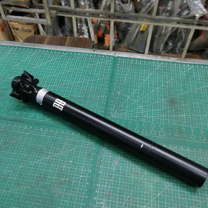 Seatpost Dominate 31.6 X 350 Mm Sp-809 Black - Tiang Sadel Ukuran 31.6 Dominate 350Mm Alloy