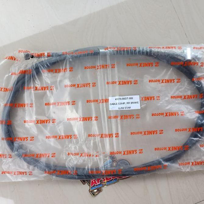 "'''] QJ50 Sanex star 50cc kabel/tali rem belakang